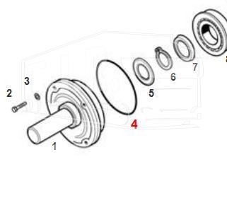 Кольцо 203*3mm