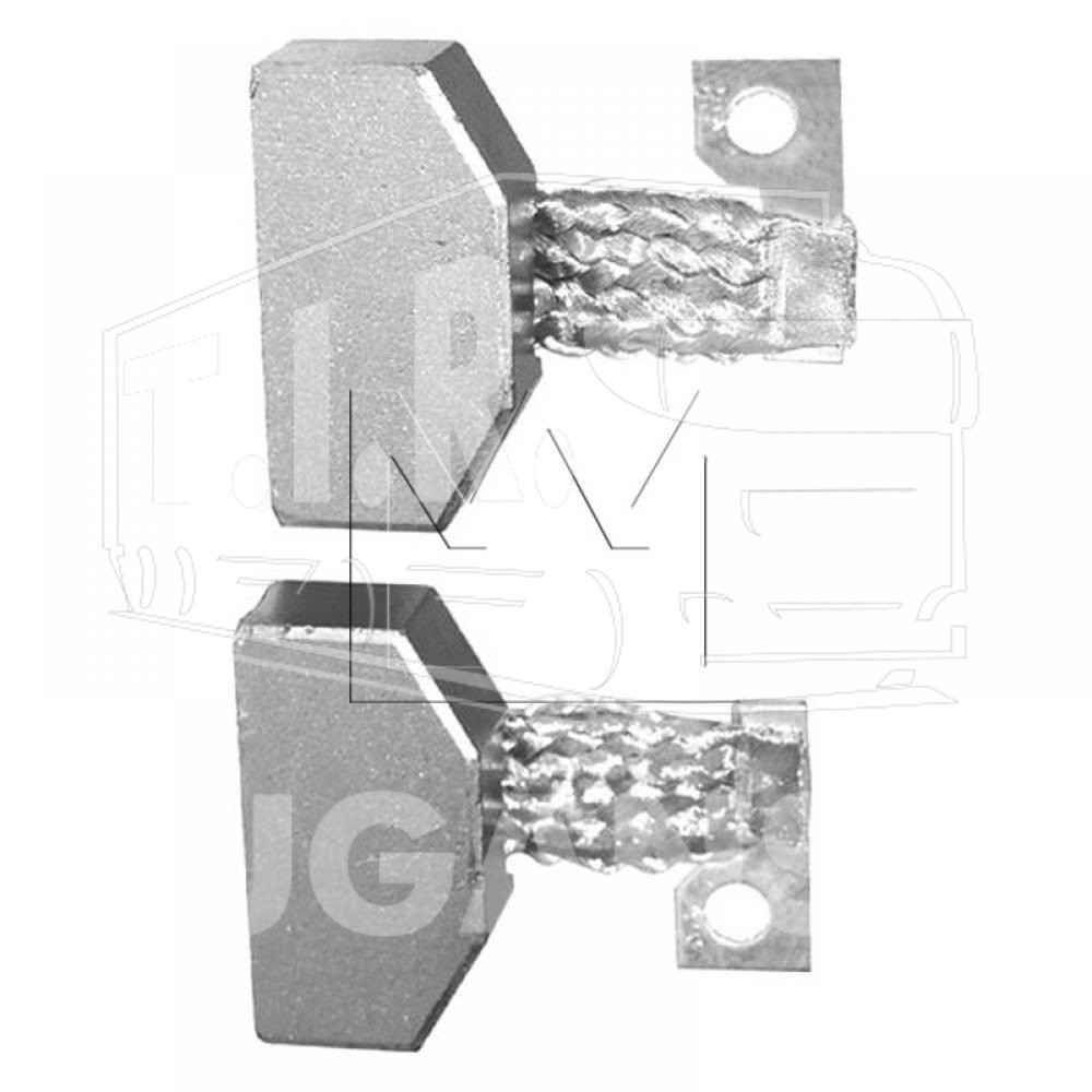 Щетки стартера 36*12