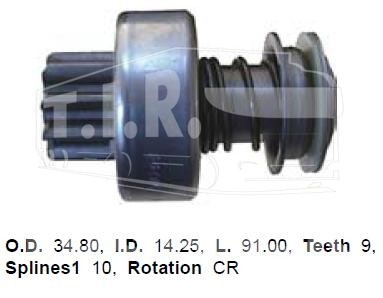 Бендикс 9 зуб