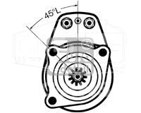Стартер 24v 6.6kw 12T