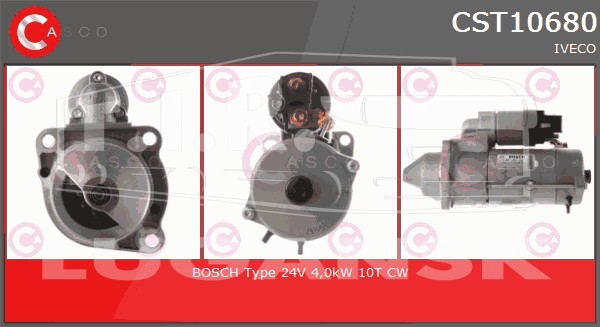 Стартер 24V 4KW