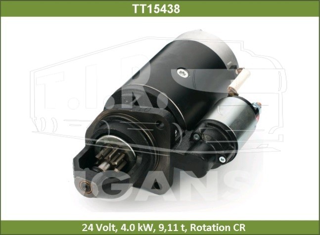 Стартер 24v 4kw 9T