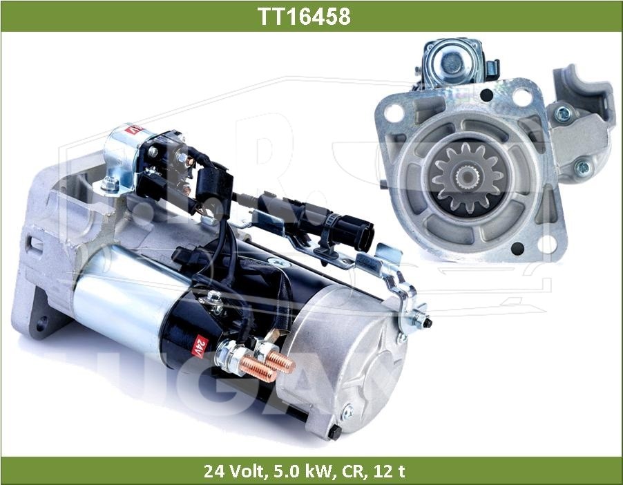 Стартер 24v 5.0kw 12T