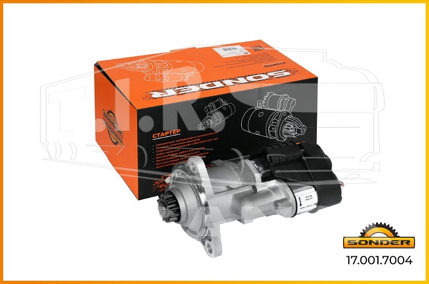 Стартер 24v 5.5kw 12T