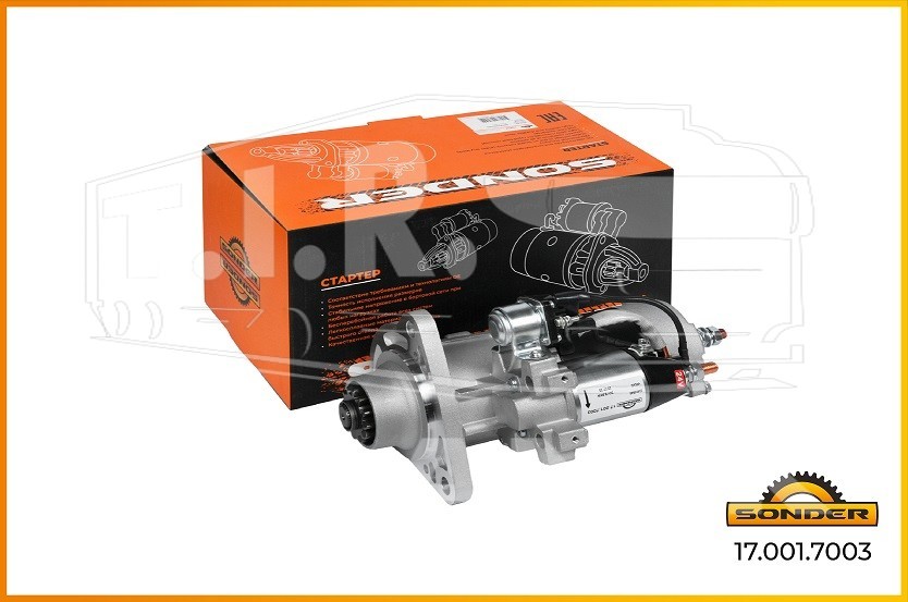 Стартер 24V 5.5KW 12T