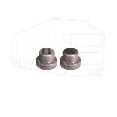 Комплект защитных крышек суппорта (металлические) HALDEX MARK II/III/IV