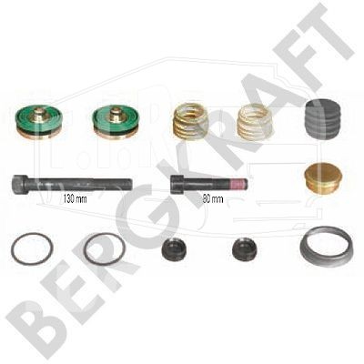 Р-к суппорта (болты+пыльники) WABCO 22.5"