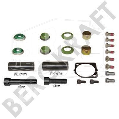 Р-к суппорта (направляющие D=35mm/L=99mm+болты L1=60mm/L2=90mm+пыльники)