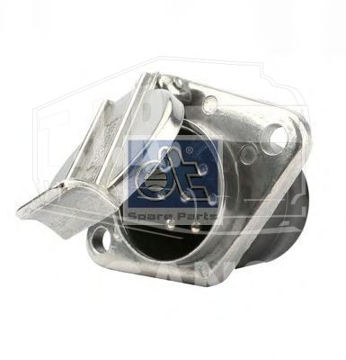 Штекерный разъем, 24В, алюминий, подключение с помощью плоского штек