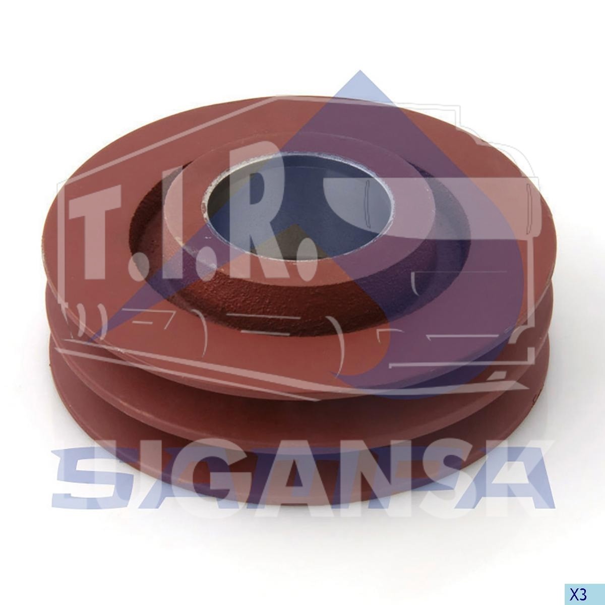 BELT TENSIONER, FAN