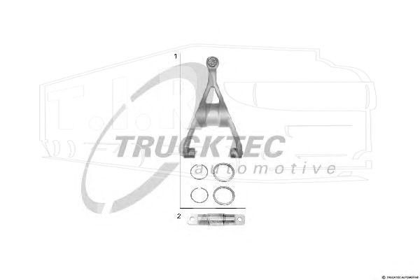 Rep. kit, release lever