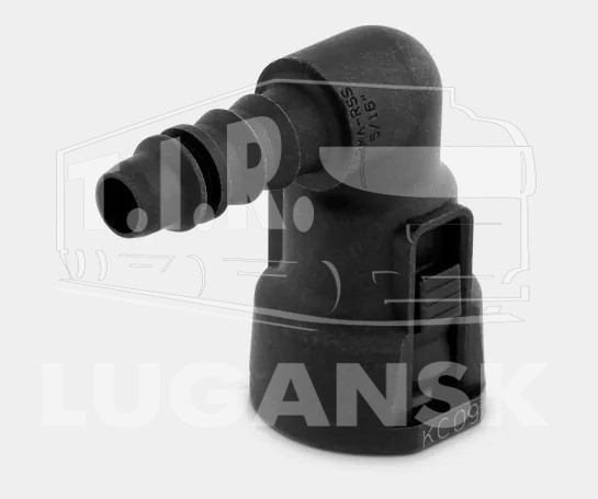 Штуцер топл. трубки 90* (трубка 15)