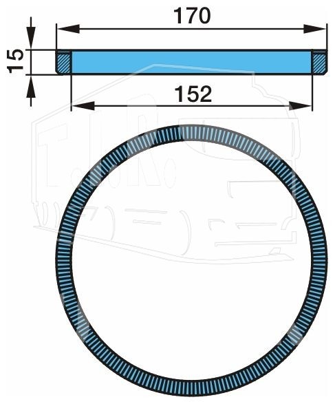 Кольцо ABS D152