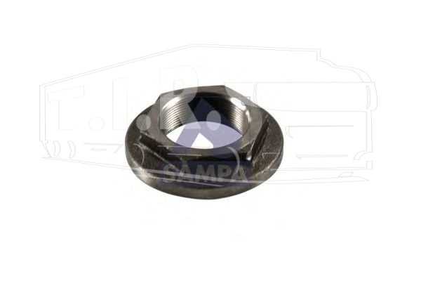 Гайка ступицы М60*2 лев SW77