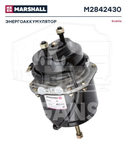 Энергоаккумулятор 24/30 диск.тормоз