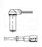 Датчик ABS 1,26 м