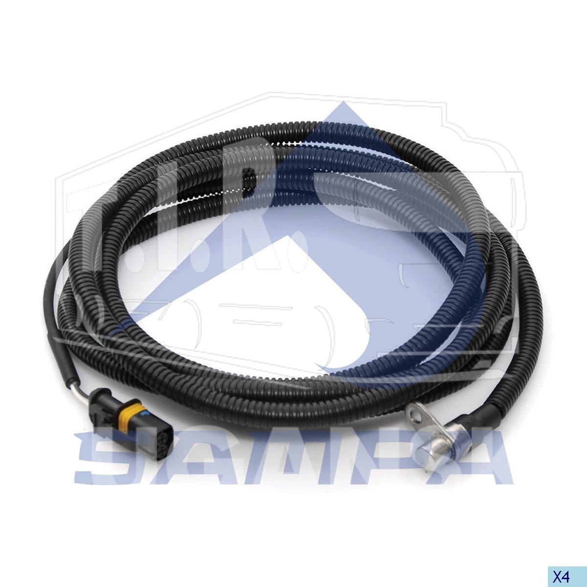 Датчик ABS L=2595 (правый)