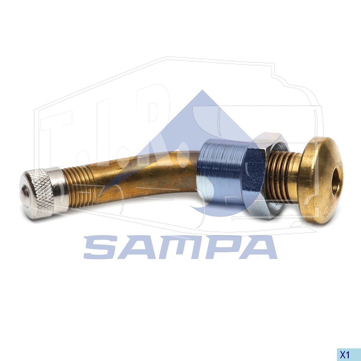 Вентиль угловой 58MS-45-CUZN