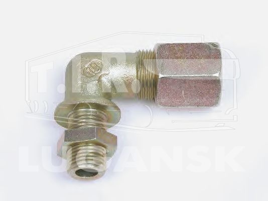 Соединитель уголок М16*1,5/D15мм метал