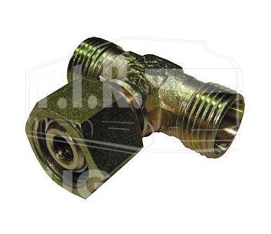 Соединитель тройник М16/М16/М16+гайка