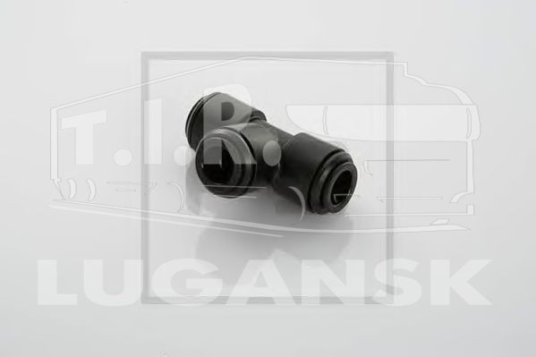 Соединитель тройник 10*10*10мм пласт.
