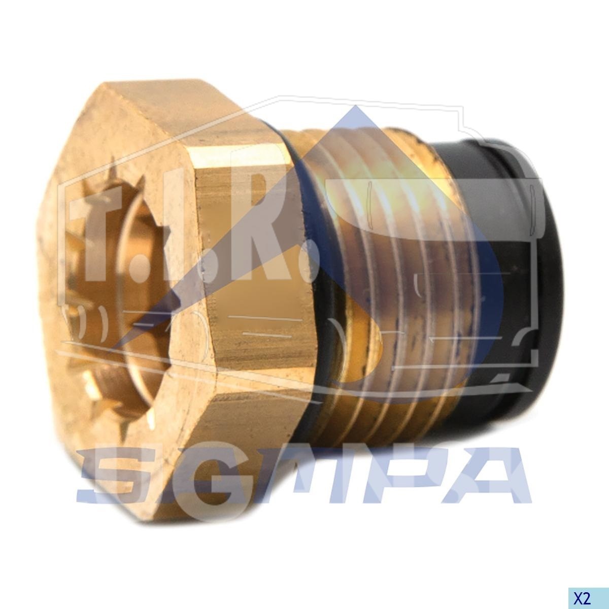 Соединитель М16*1,5*8NG VOSS 232