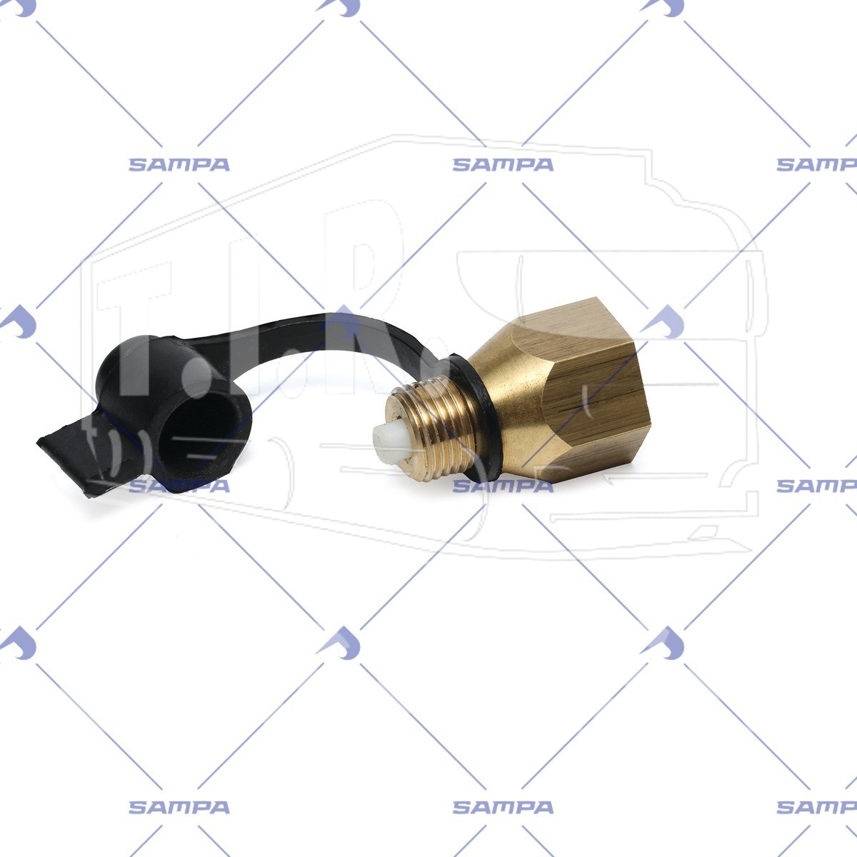 Клапан воздушный рессивера M18*1,5