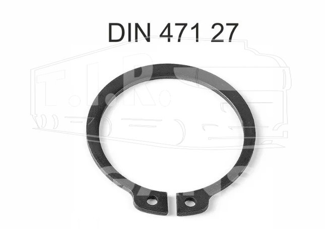 Кольцо стопорное d27 DIN 471