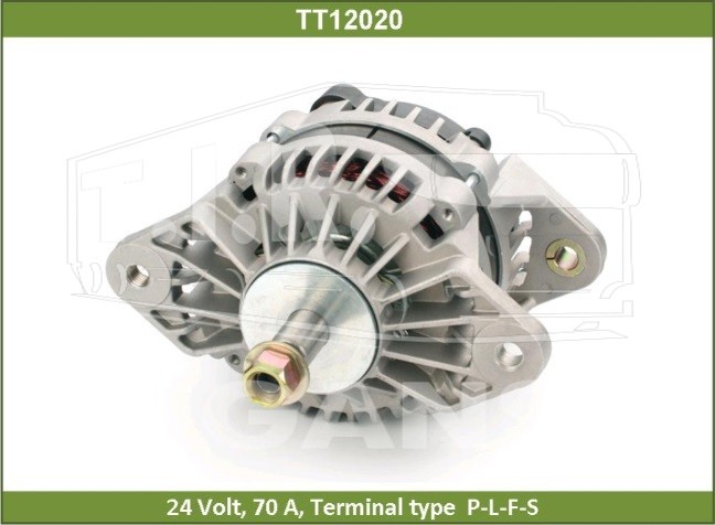 Генератор 24v 70A