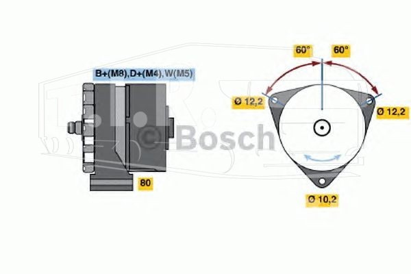Генератор 24V 55A