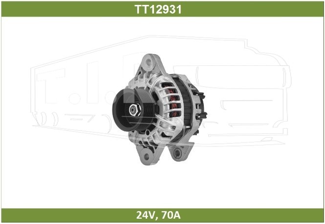 Генератор 24v 70A