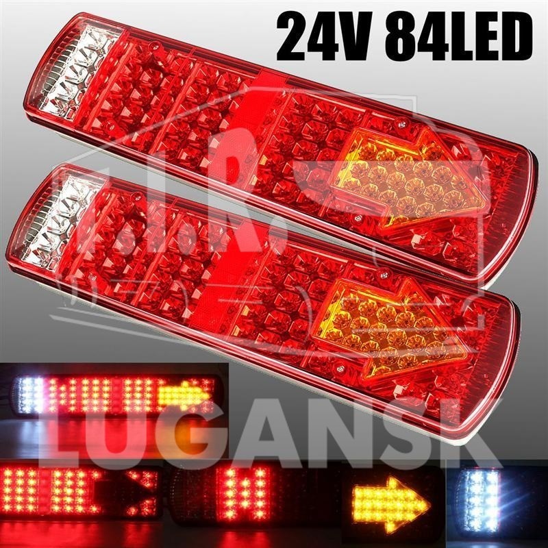 Фонарь задний гладкий стрелка R/L (LED)