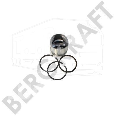 Поршень компрессора d76 (75 +1.0мм)