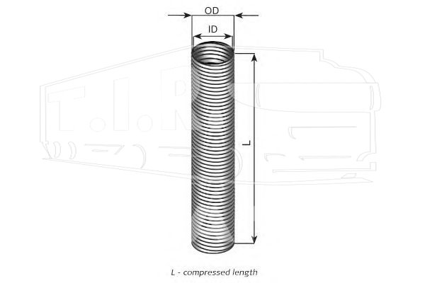 Гофра глушителя D90