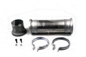 Гофра глушителя D105/L285