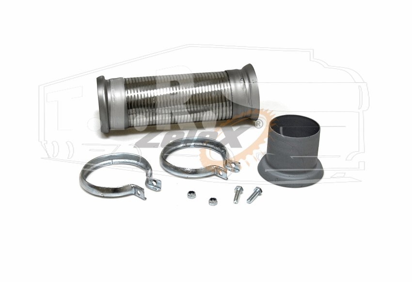 Гофра глушителя D105/L285