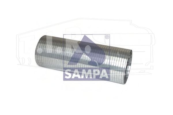Гофра глушителя D100/L300