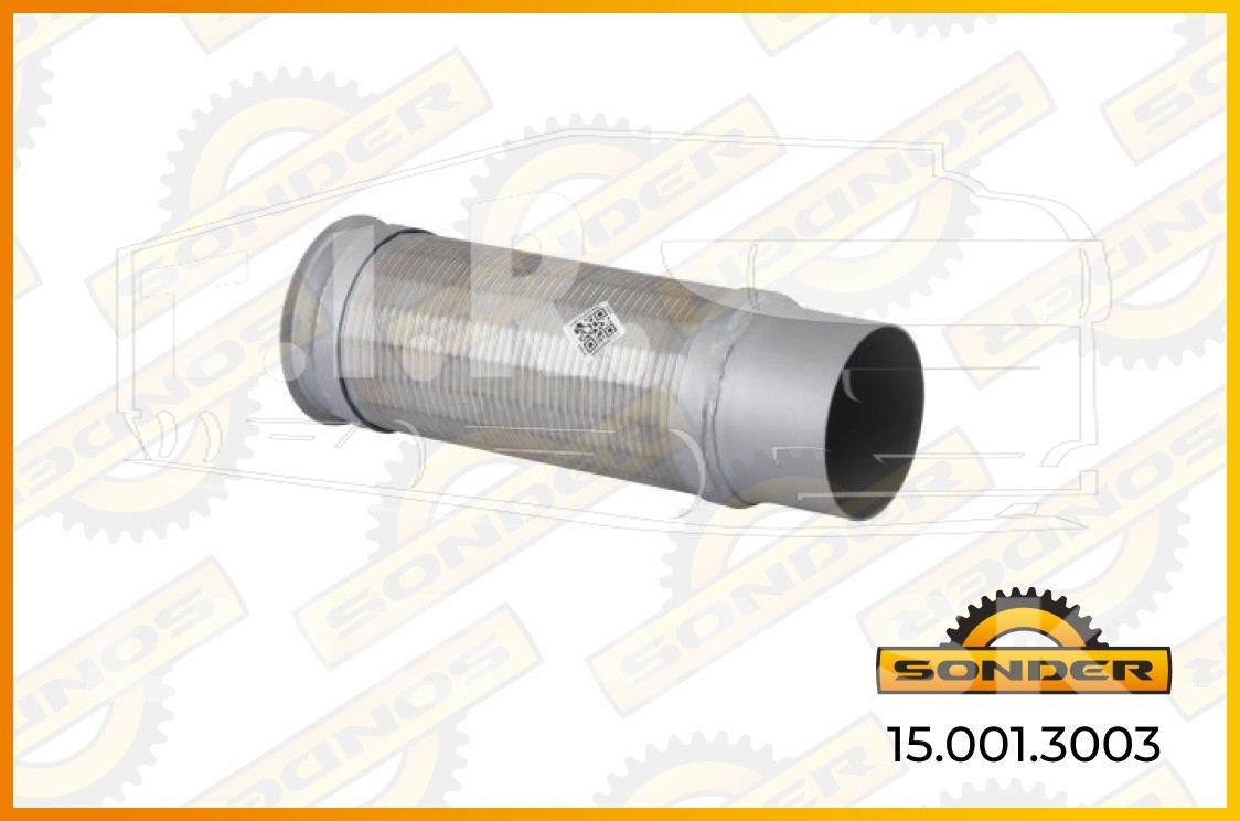 Гофра глушителя D115