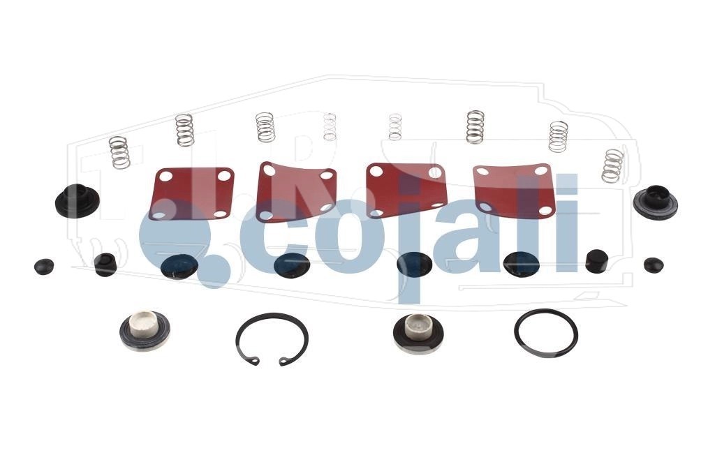 Рем.комплект четырехконтурного клапана