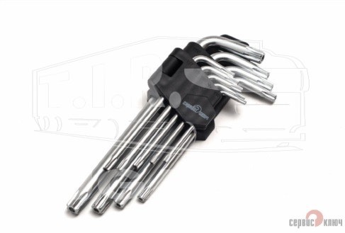 Набор ключей Г-образных TORX 9 пр.