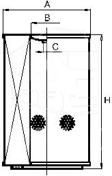 Фильтр воздушный КАМАЗ