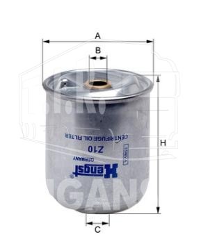 Фильтр центрифуги