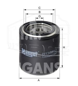 Фильтр системы охлаждения