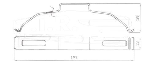 Р-к колодки дисковой 29088 29091 29126