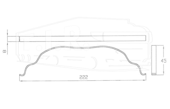 Р-к колодки дисковой 29090