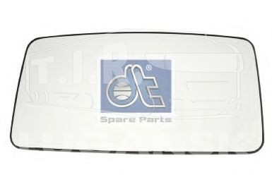 Blind spot mirror glass