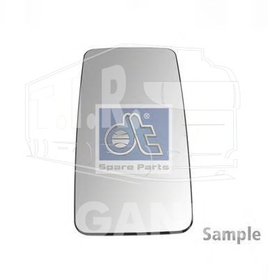 Main mirror glass