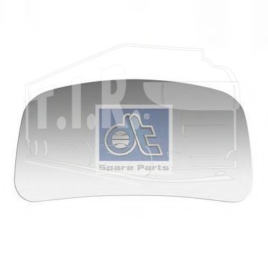 Kerb observation mirror glass