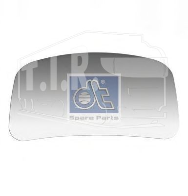 Kerb observation mirror glass