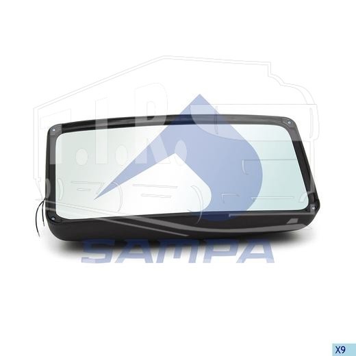 Зеркало 384*205 с подогревом